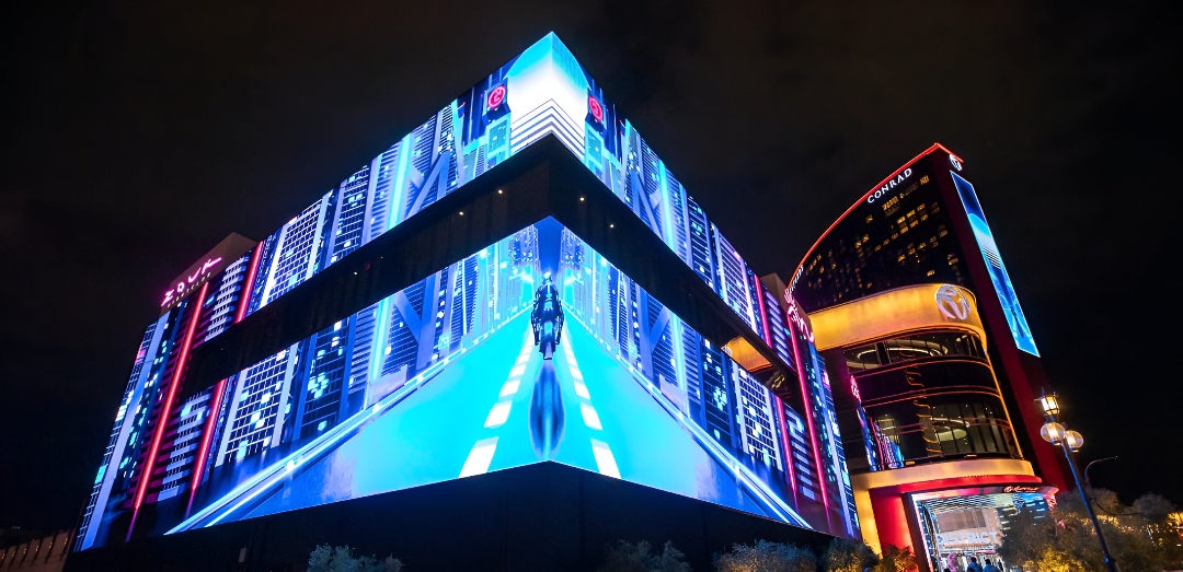outdoor led wall rental in delhi